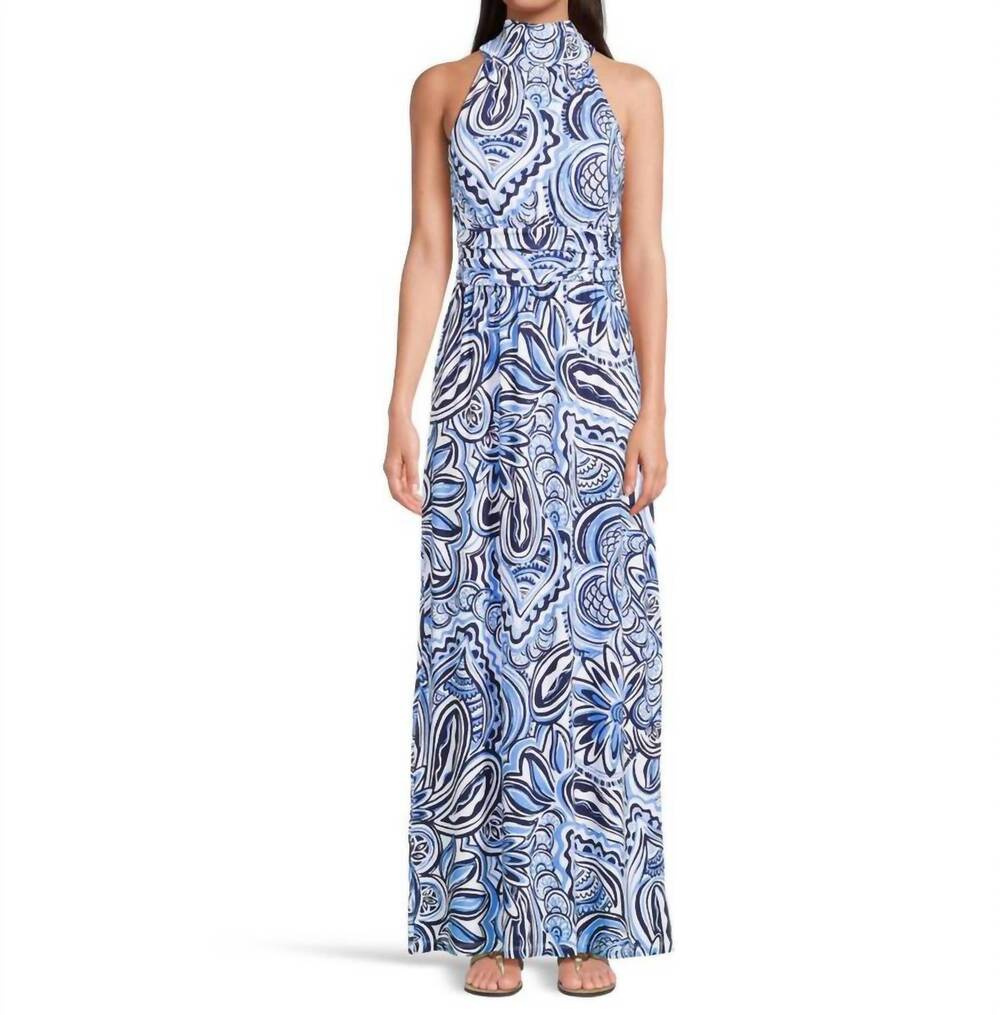 NEW LILLY PULITZER wyota maxi dress in resort white give it a whirl